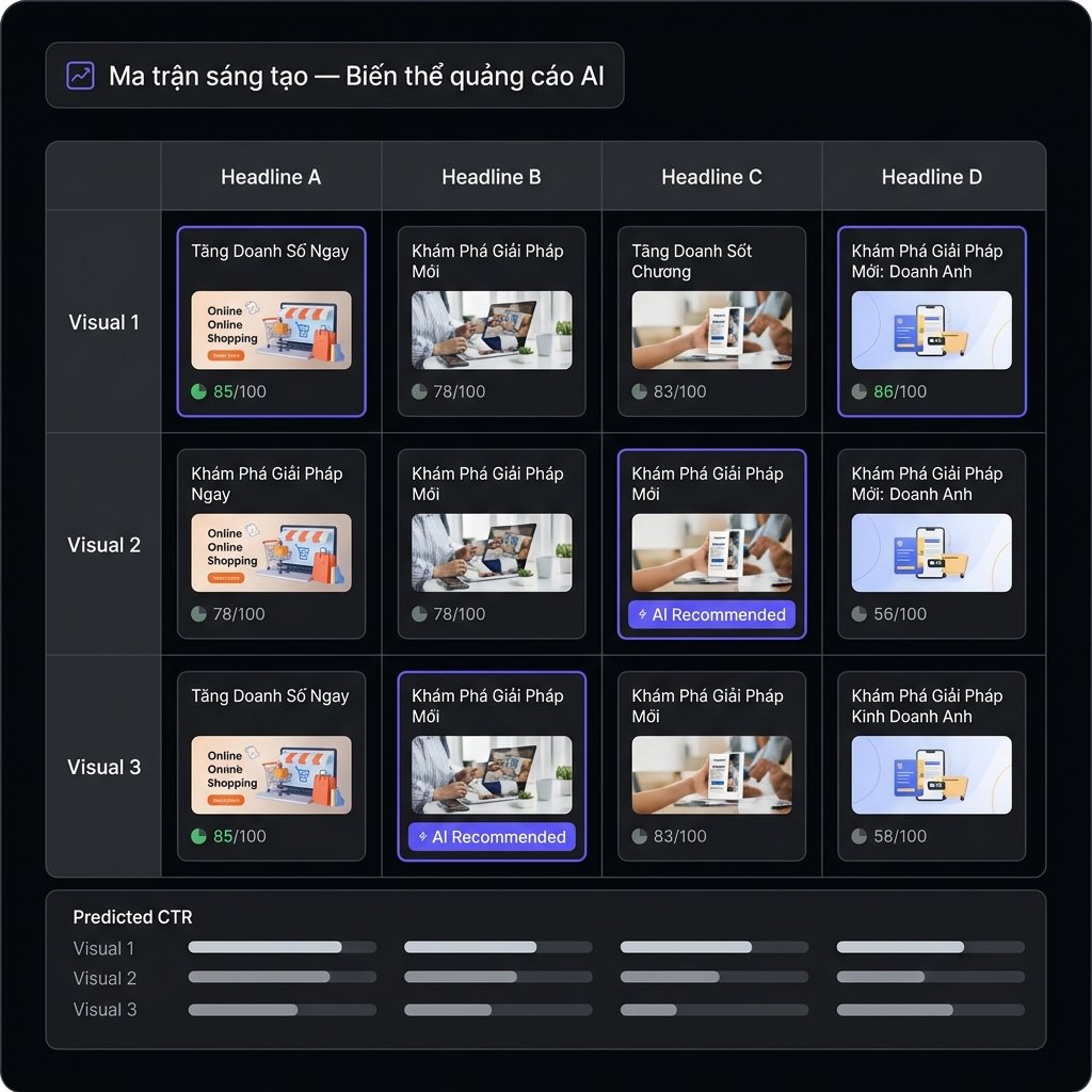Creative Matrix — Ma trận biến thể quảng cáo AI